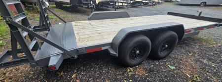 New 2026 Top Hat Trailers 7X18 Equipment Trailer 10K GVWR