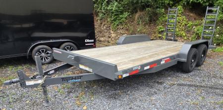 New 2026 Top Hat Trailers 7X18 Equipment Trailer 10K GVWR