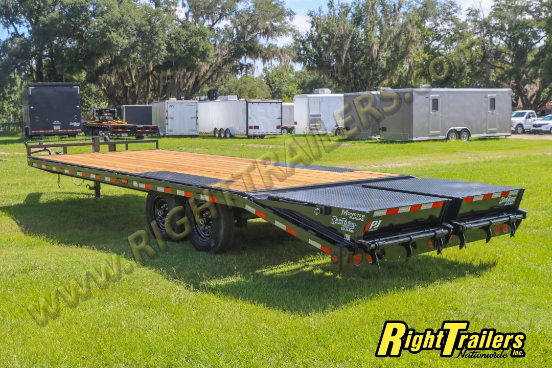 New 2027 8.5x24 PJ Deckover Equipment Trailer