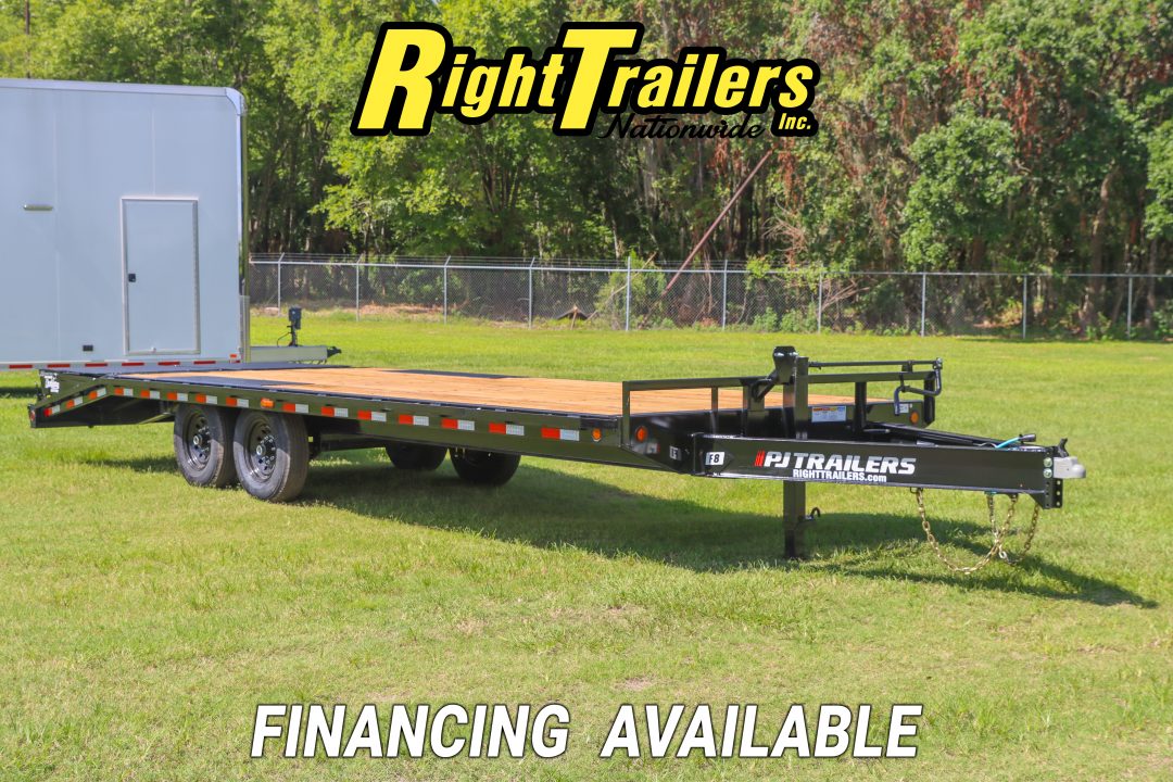 New 2027 8.5x24 PJ Deckover Equipment Trailer