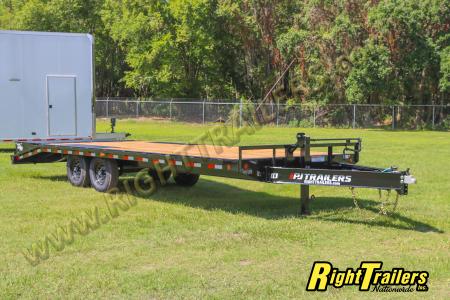 New 2027 8.5x24 PJ Deckover Equipment Trailer