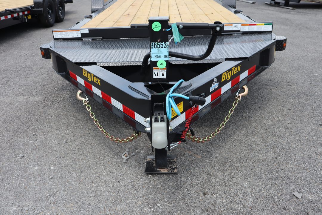 New 2027 Big Tex 14EH 20' Equipment Trailer w/ Mega Ramps