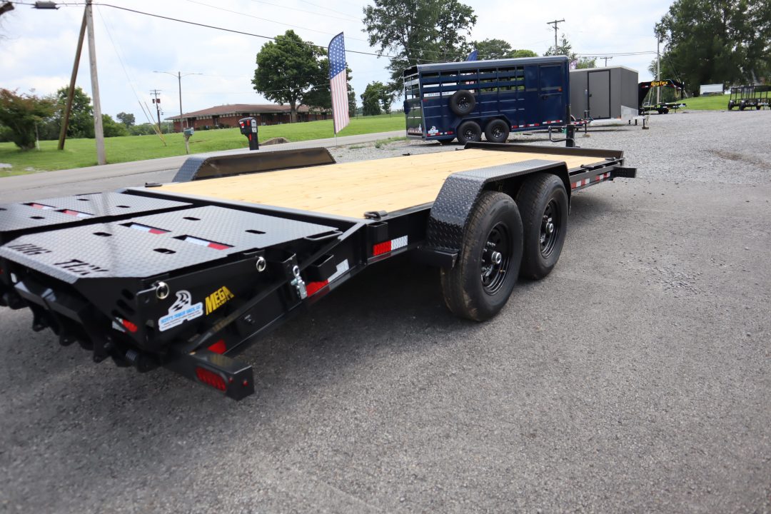 New 2027 Big Tex 14EH 20' Equipment Trailer w/ Mega Ramps