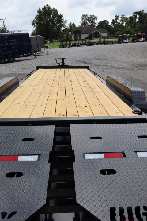 New 2027 Big Tex 14EH 20' Equipment Trailer w/ Mega Ramps
