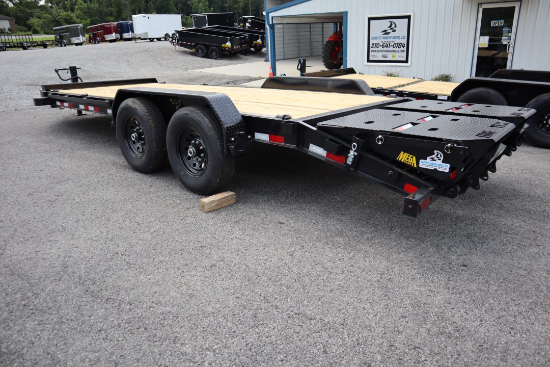 New 2027 Big Tex 14EH 20' Equipment Trailer w/ Mega Ramps