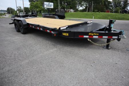 New 2027 Big Tex 14EH 20' Equipment Trailer w/ Mega Ramps