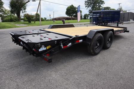 New 2027 Big Tex 14EH 20' Equipment Trailer w/ Mega Ramps