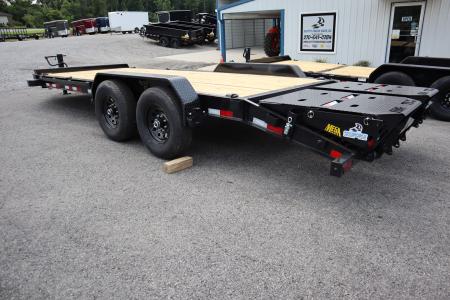 New 2027 Big Tex 14EH 20' Equipment Trailer w/ Mega Ramps