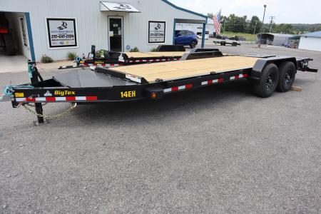 New 2027 Big Tex 14EH 20' Equipment Trailer w/ Mega Ramps