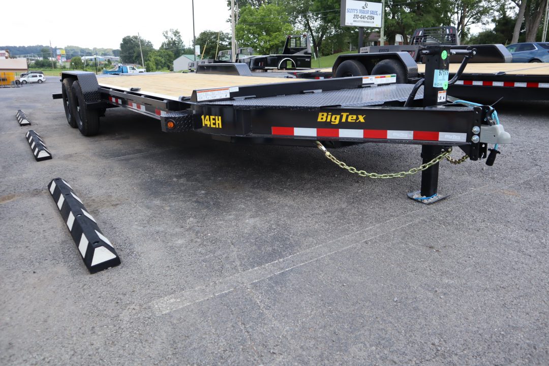New 2027 Big Tex Trailers 14EH 22' Equipment Trailer w/ Mega Ramps
