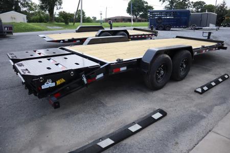 New 2027 Big Tex Trailers 14EH 22' Equipment Trailer w/ Mega Ramps