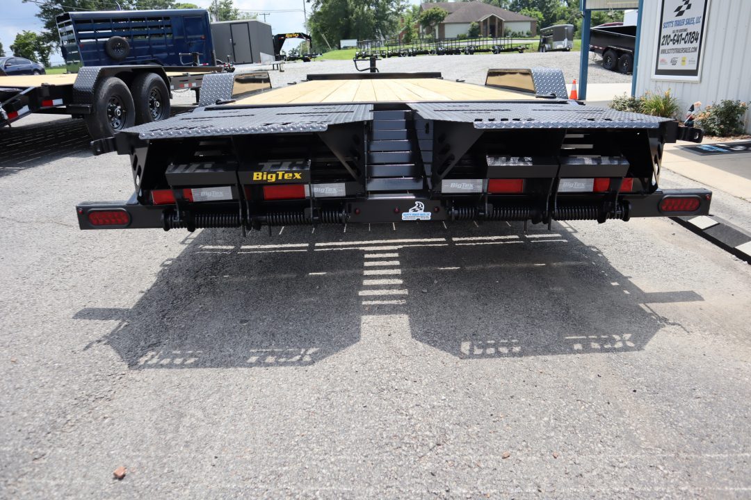 New 2027 Big Tex 14EH 22' Equipment Trailer w/ Mega Ramps