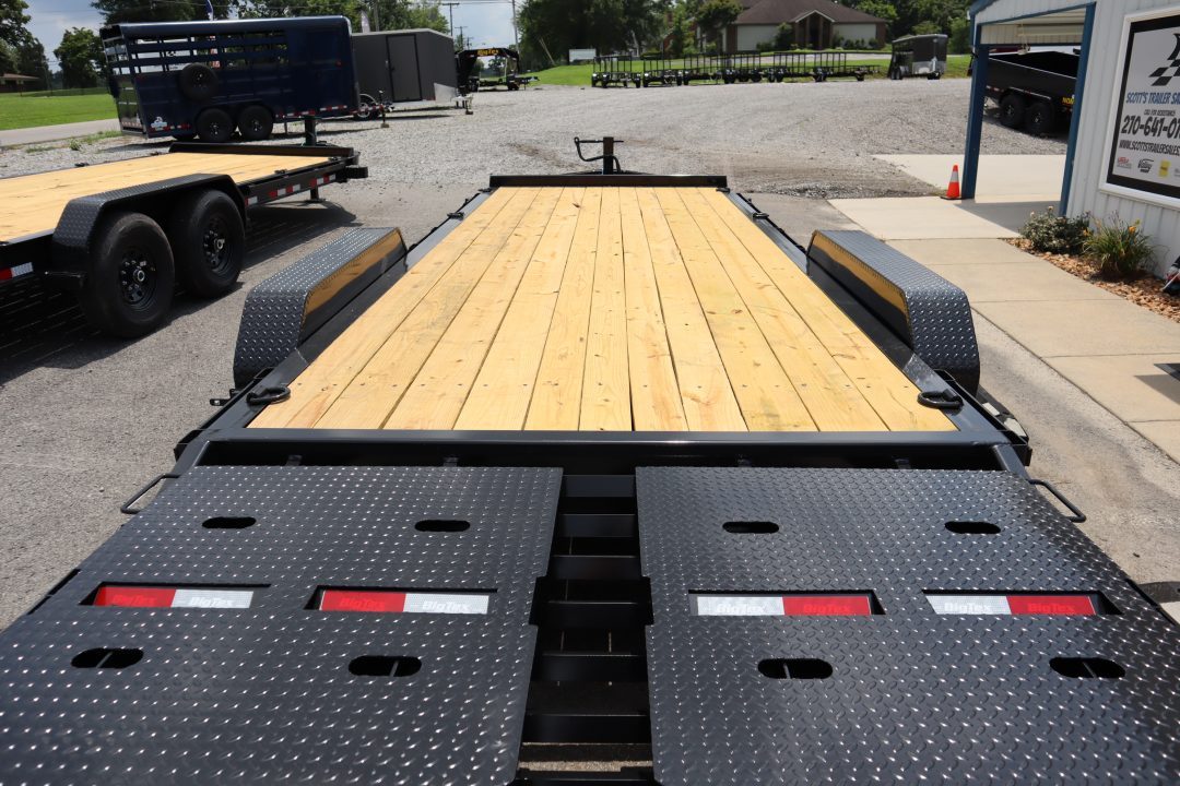 New 2027 Big Tex 14EH 22' Equipment Trailer w/ Mega Ramps