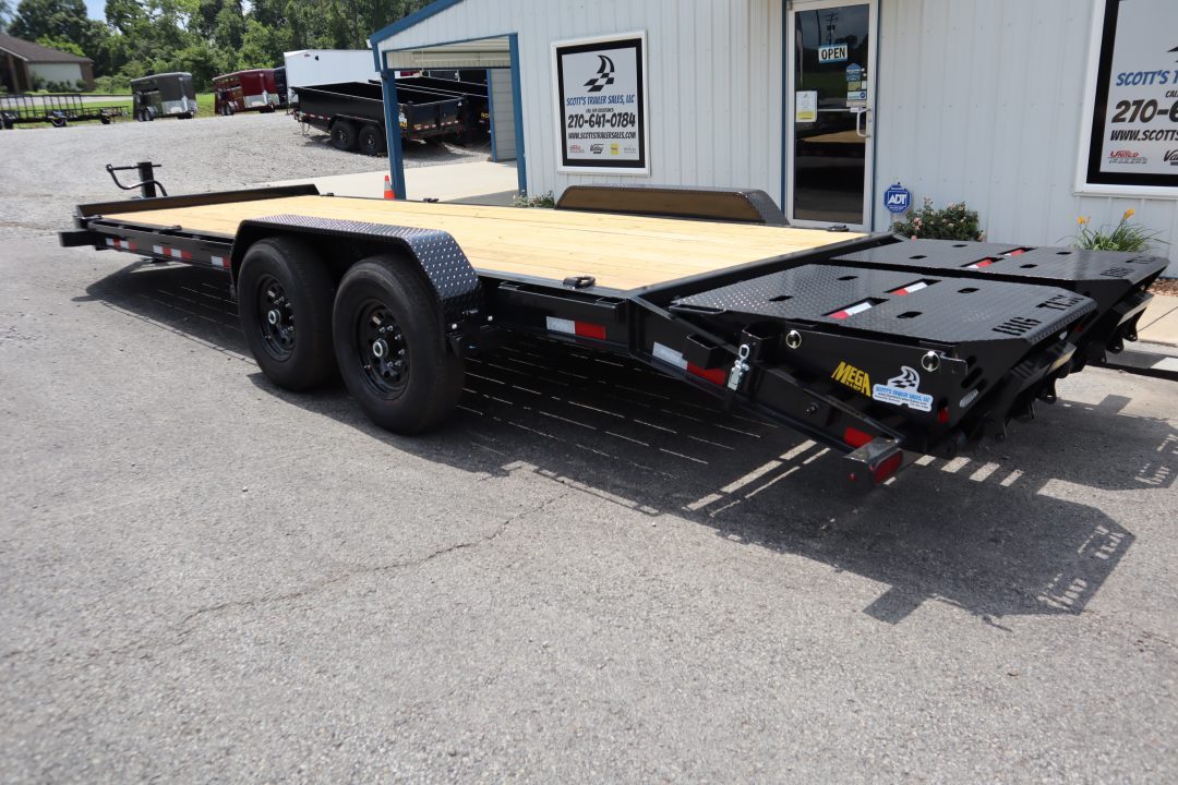 New 2027 Big Tex 14EH 22' Equipment Trailer w/ Mega Ramps