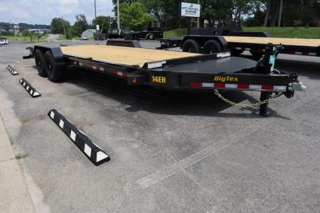 New 2027 Big Tex 14EH 22' Equipment Trailer w/ Mega Ramps