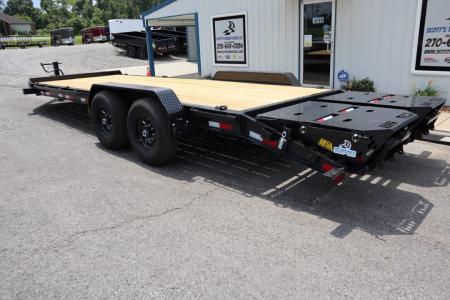 New 2027 Big Tex 14EH 22' Equipment Trailer w/ Mega Ramps