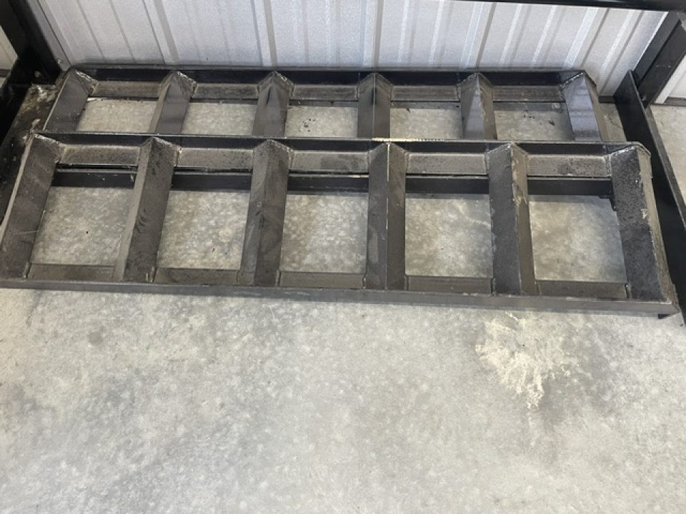 New 2026 C&M 82X16 ANGLE TOP UTILITY, WITH 4' RAMPS (2) 3500lb AXLES, GVWR 7000lbs
