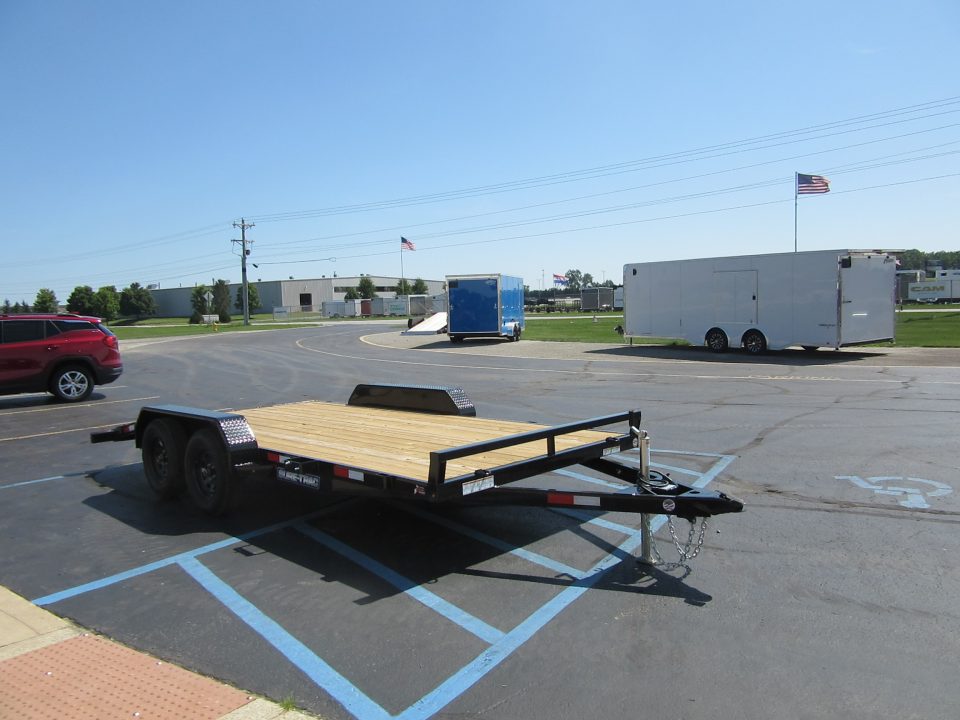 New 2026 Sure-Trac 7 x 16 (14+2) ST-CHW8216-070 Car Hauler 7K