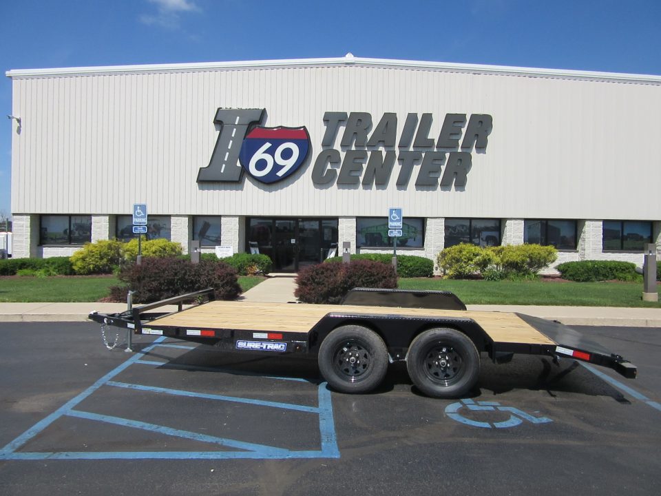 New 2026 Sure-Trac 7 x 16 (14+2) ST-CHW8216-070 Car Hauler 7K