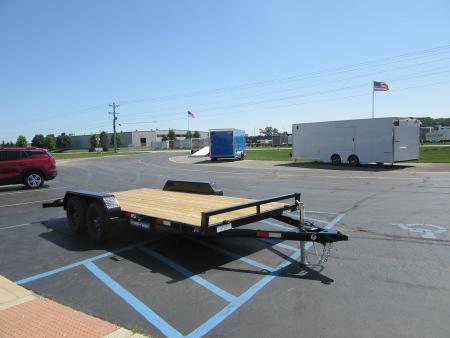 New 2026 Sure-Trac 7 x 16 (14+2) ST-CHW8216-070 Car Hauler 7K