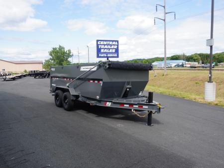 New 2027 PJ Trailers DT1 83"x16ft Dump Trailer
