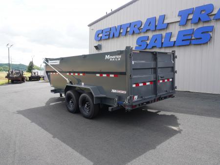 New 2027 PJ Trailers DT1 83"x16ft Dump Trailer