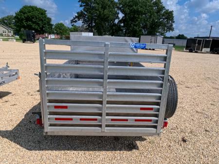 Used 2007 Aluma 548 with 24" Rack Kit and 2,000 lb. GVWR Utility Trailer