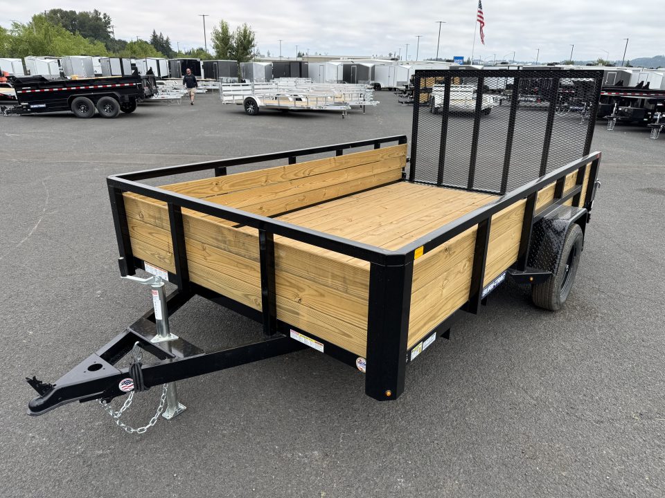 New 2026 Sure-Trac 7x12 Tube Top 3 Board Utility 3K GVWR