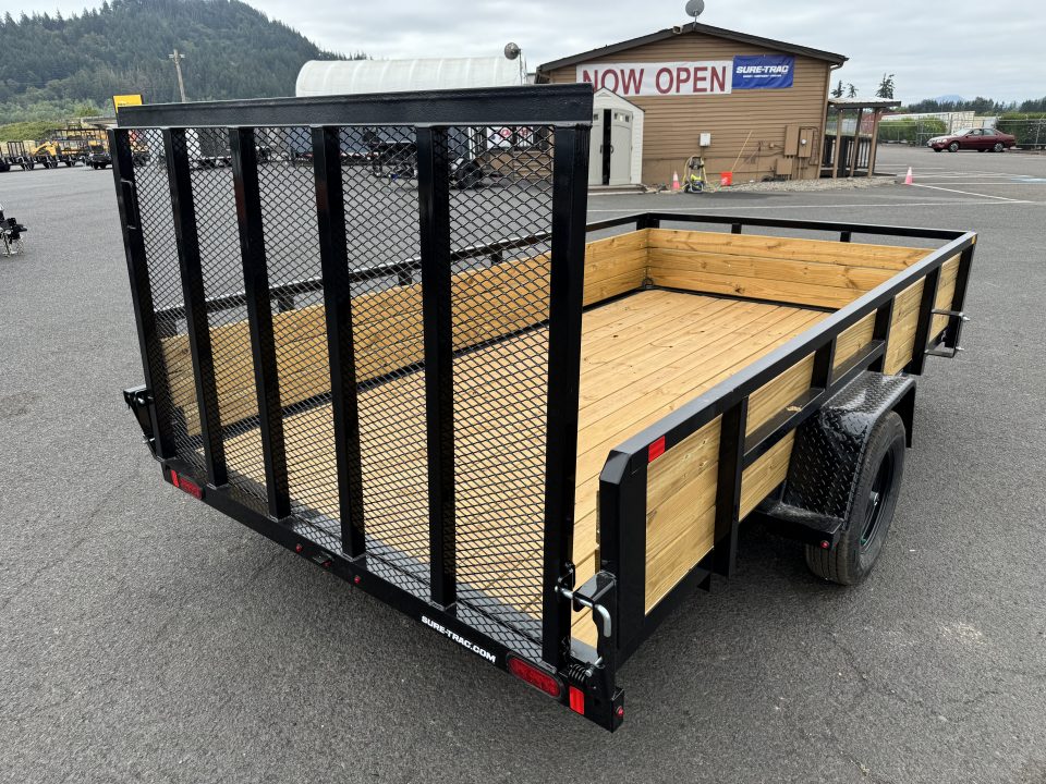 New 2026 Sure-Trac 7x12 Tube Top 3 Board Utility 3K GVWR