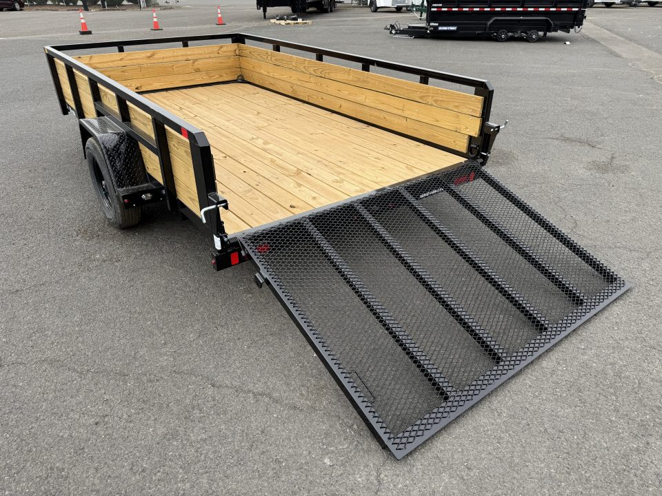 New 2026 Sure-Trac 7x12 Tube Top 3 Board Utility 3K GVWR