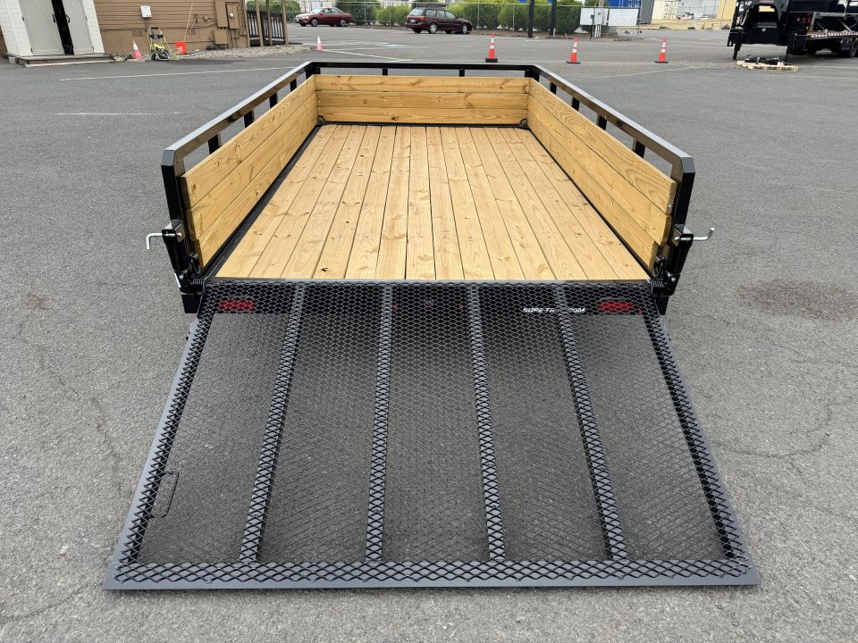 New 2026 Sure-Trac 7x12 Tube Top 3 Board Utility 3K GVWR