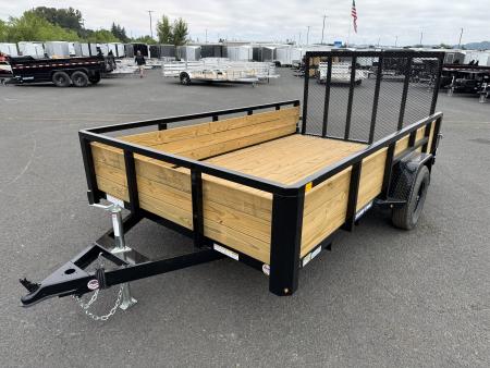 New 2026 Sure-Trac 7x12 Tube Top 3 Board Utility 3K GVWR