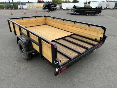 New 2026 Sure-Trac 7x12 Tube Top 3 Board Utility 3K GVWR
