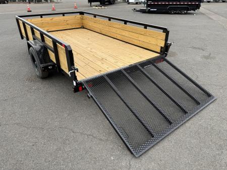 New 2026 Sure-Trac 7x12 Tube Top 3 Board Utility 3K GVWR