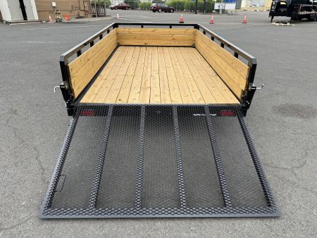 New 2026 Sure-Trac 7x12 Tube Top 3 Board Utility 3K GVWR