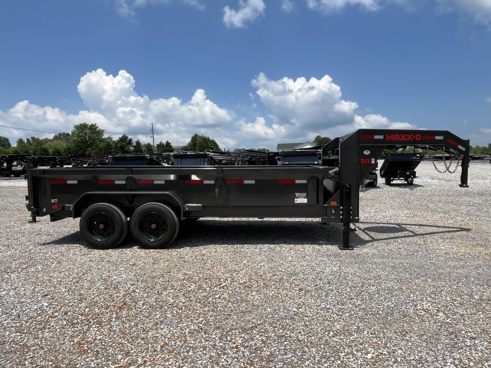 New 2027 MAXXD Gooseneck Dump Trailer | 16' x 83' 18K GVWR