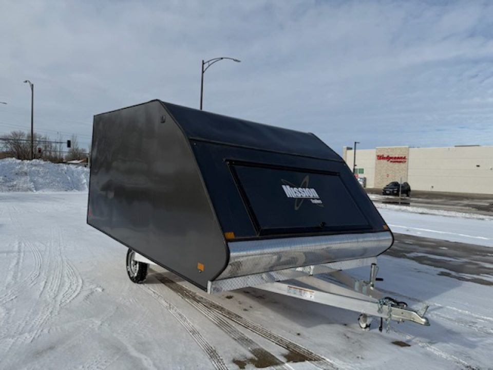 New 2027 Mission MFS 101x12 Crossover Snowmobile Trailer