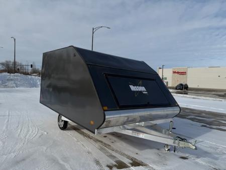 New 2027 Mission MFS 101x12 Crossover Snowmobile Trailer