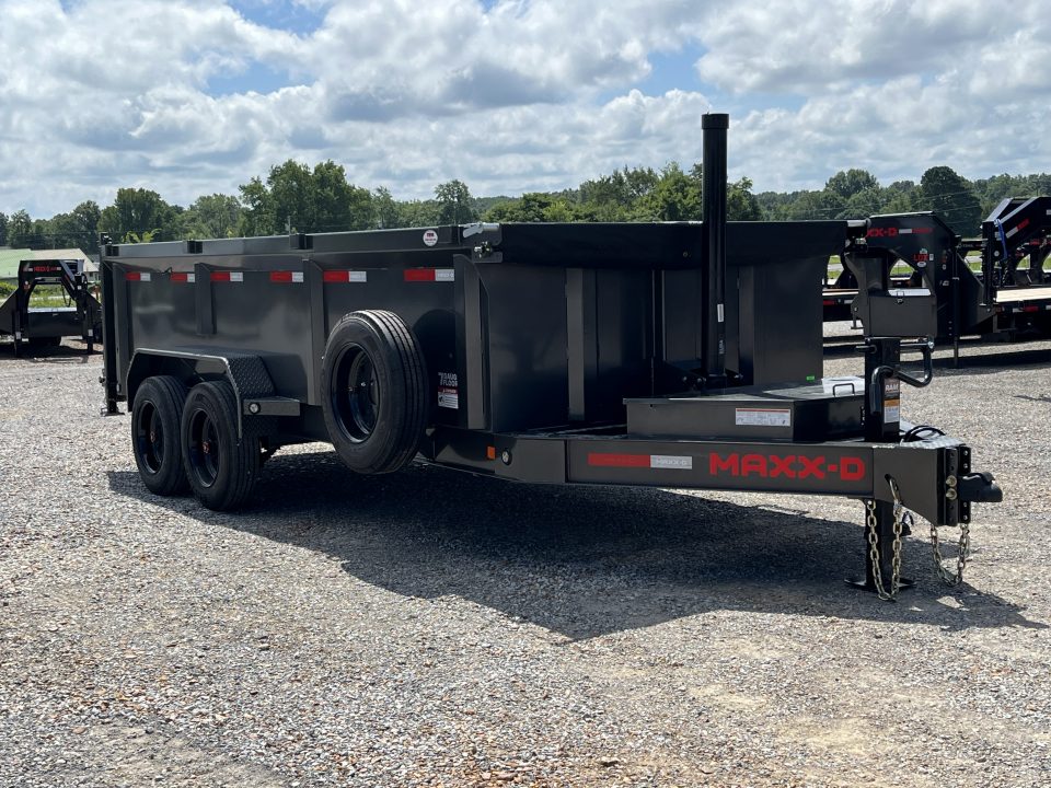 New 2026 MAXXD Telescopic Dump Trailer | 83" x 16' | 17.5K GVWR