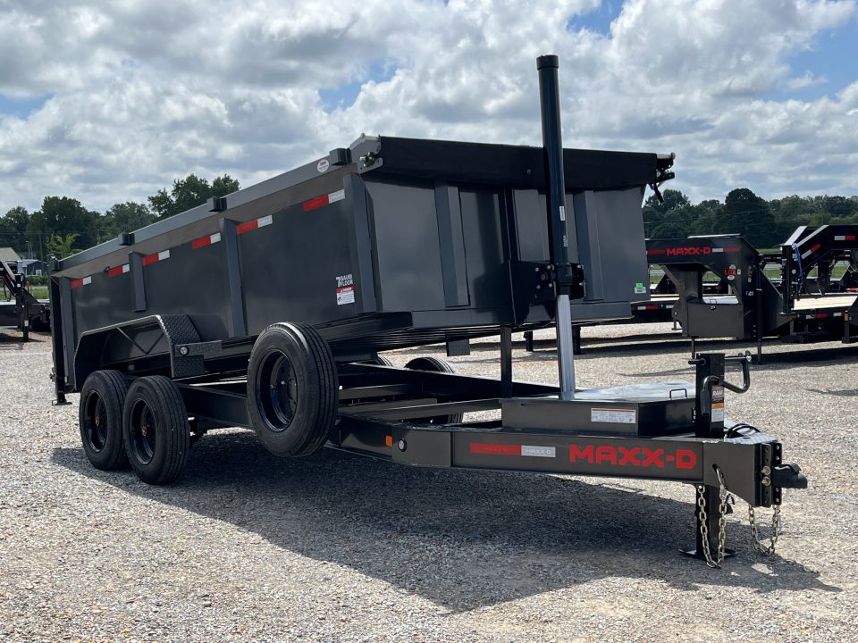 New 2026 MAXXD Telescopic Dump Trailer | 83" x 16' | 17.5K GVWR