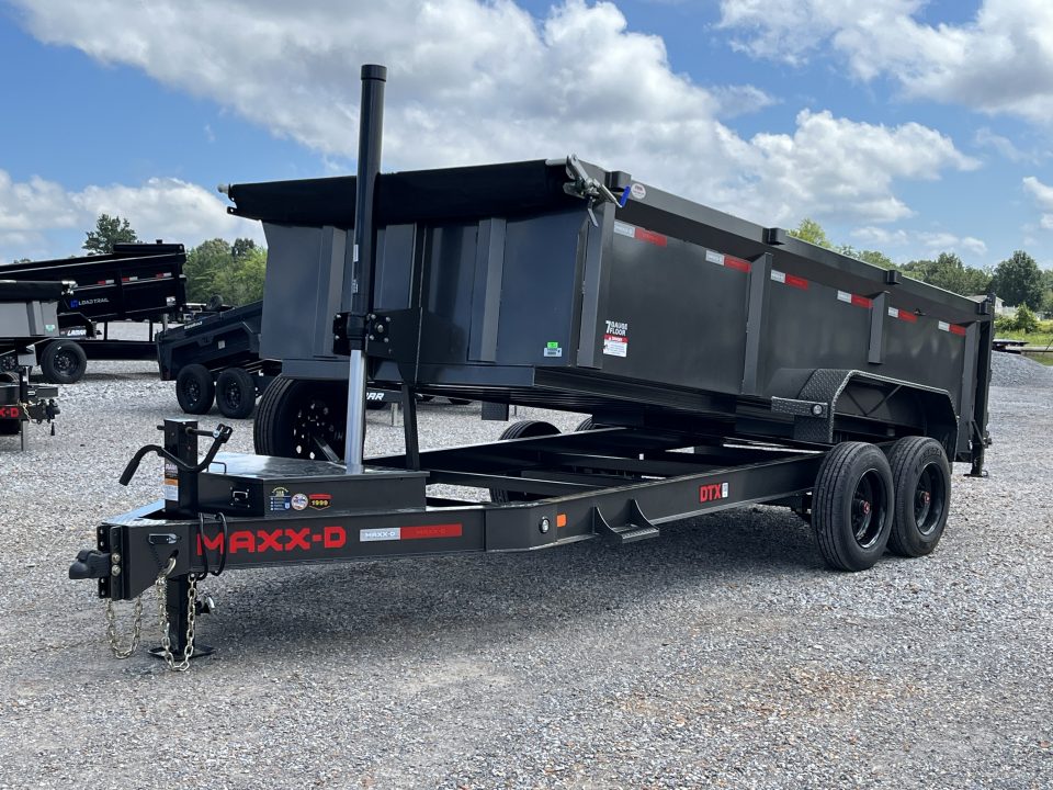 New 2026 MAXXD Telescopic Dump Trailer | 83" x 16' | 17.5K GVWR