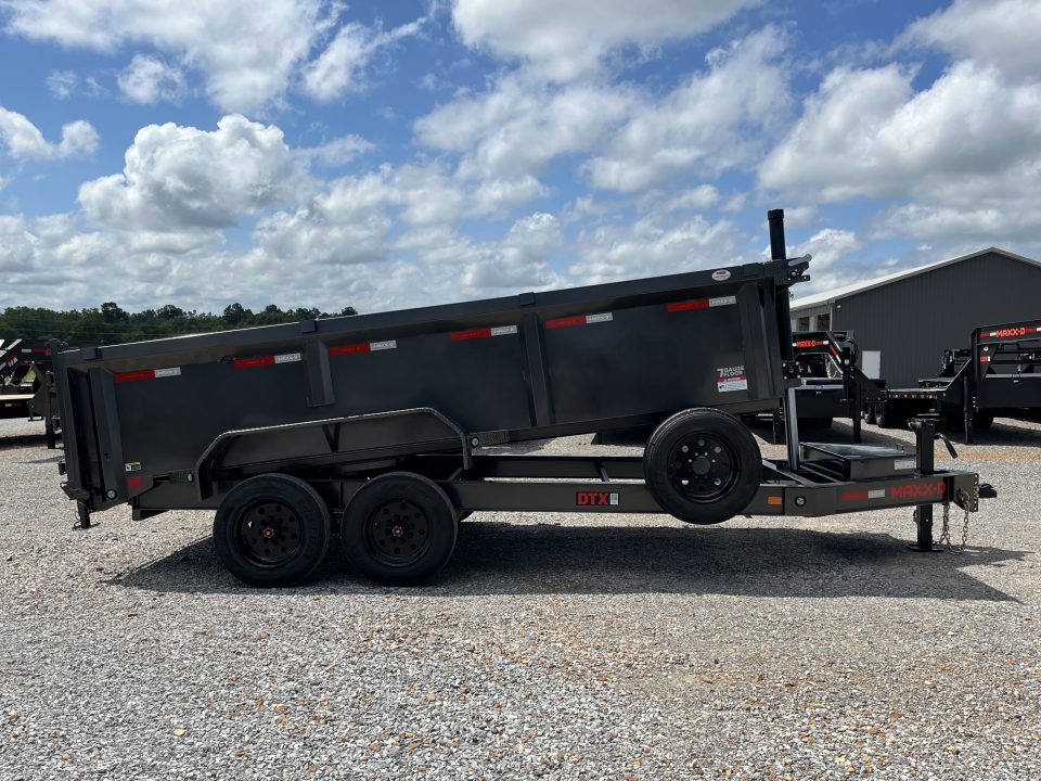 New 2026 MAXXD Telescopic Dump Trailer | 83" x 16' | 17.5K GVWR