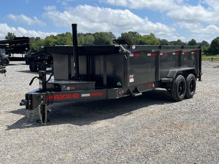 New 2026 MAXXD Telescopic Dump Trailer | 83" x 16' | 17.5K GVWR