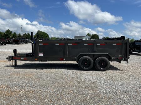 New 2026 MAXXD Telescopic Dump Trailer | 83" x 16' | 17.5K GVWR
