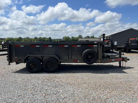 New 2026 MAXXD Telescopic Dump Trailer | 83" x 16' | 17.5K GVWR