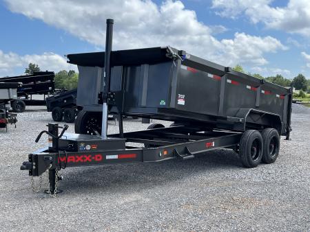 New 2026 MAXXD Telescopic Dump Trailer | 83" x 16' | 17.5K GVWR