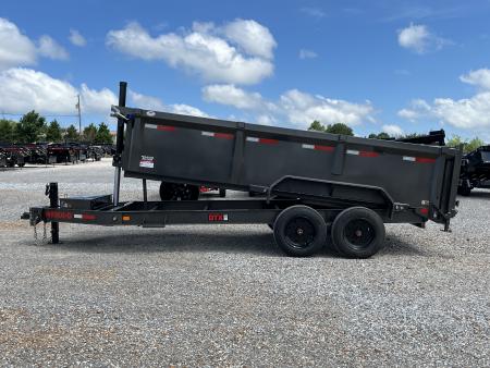New 2026 MAXXD Telescopic Dump Trailer | 83" x 16' | 17.5K GVWR