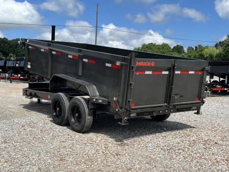 New 2026 MAXXD Telescopic Dump Trailer | 83" x 16' | 17.5K GVWR