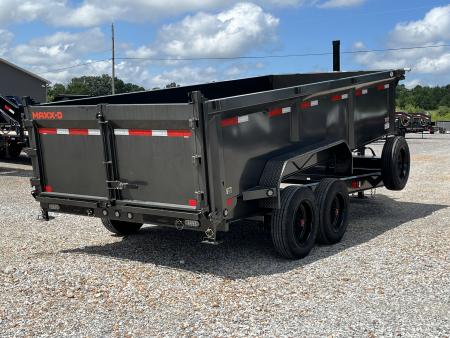 New 2026 MAXXD Telescopic Dump Trailer | 83" x 16' | 17.5K GVWR