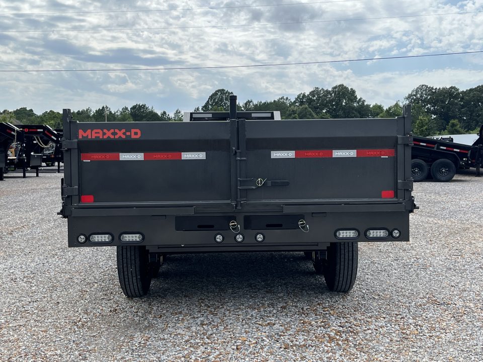 New 2027 MAXXD 96"X16' 21K Deckover Gooseneck Dump Trailer